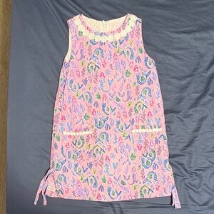 Lilly Pulitzer Pink Mermaid Print Dress